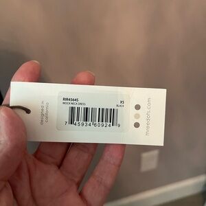 NWT Three dots mock neck dress